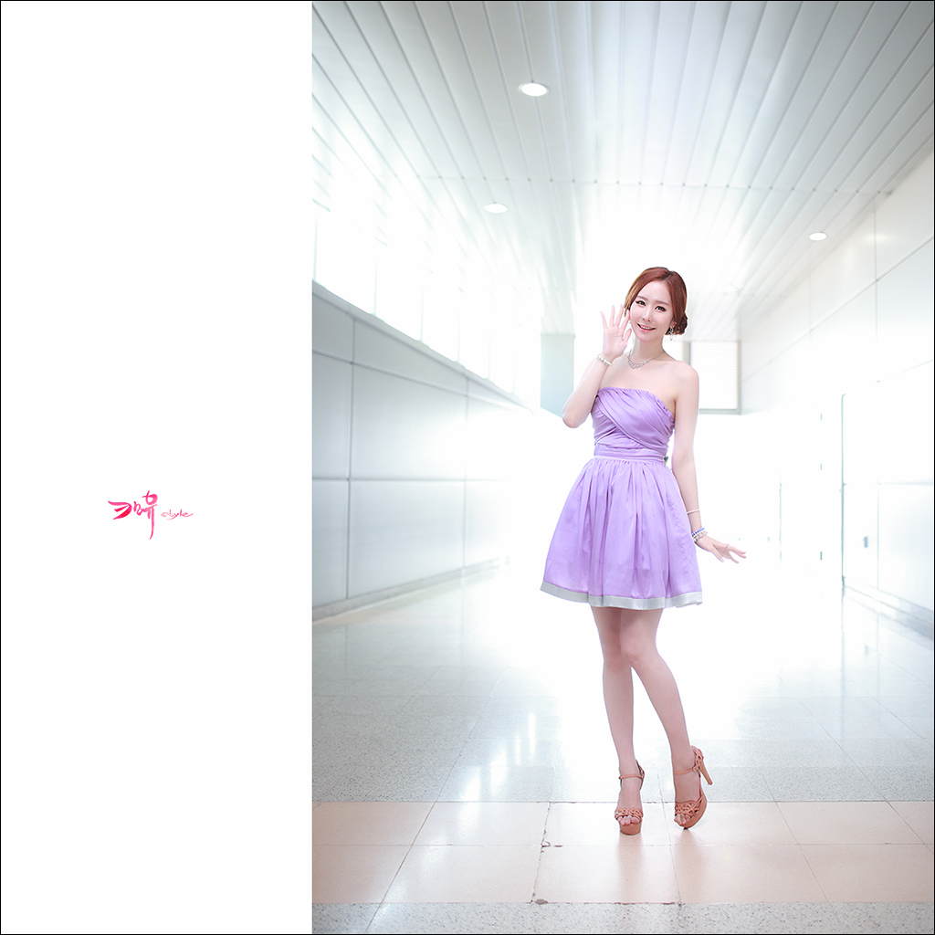 2015韩国国际车展靓丽车模Kim Ye Ha